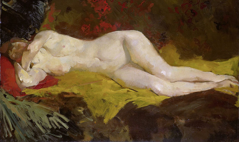 Reclining nude